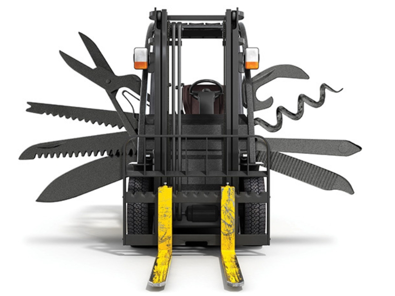 Read more about the article Our guide to forklift attachments